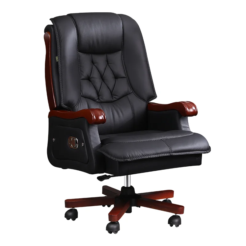 Office Furniture First - Кожаное офисное кресло-реклайнер из натуральной кожи