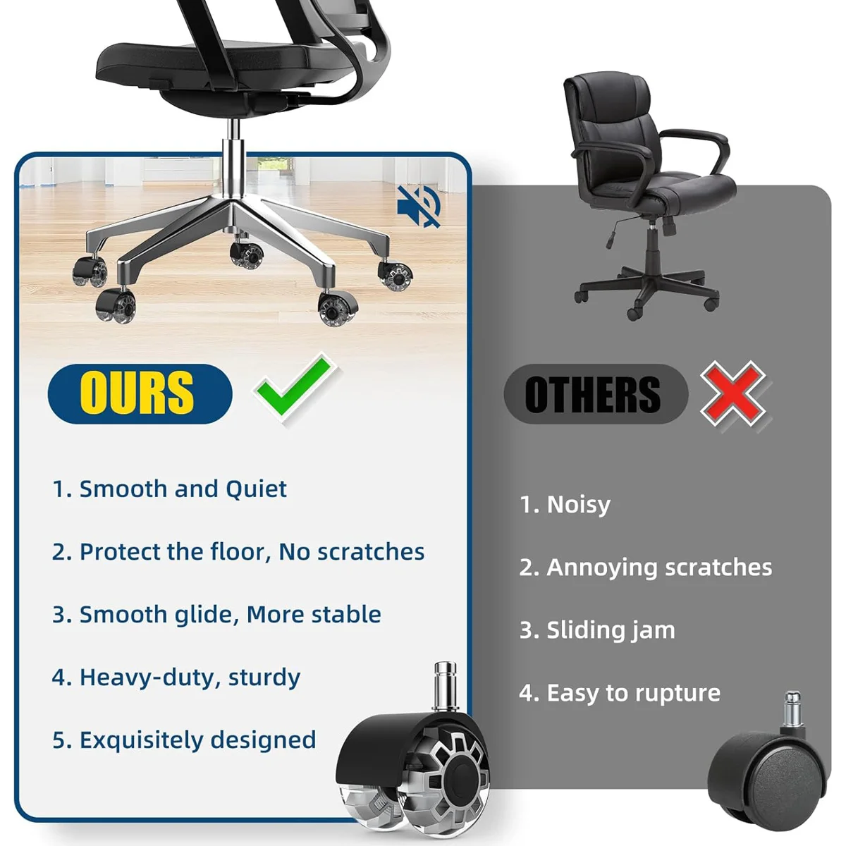 5 шт. универсальные сменные ко – обзор и цена Office Furniture Group