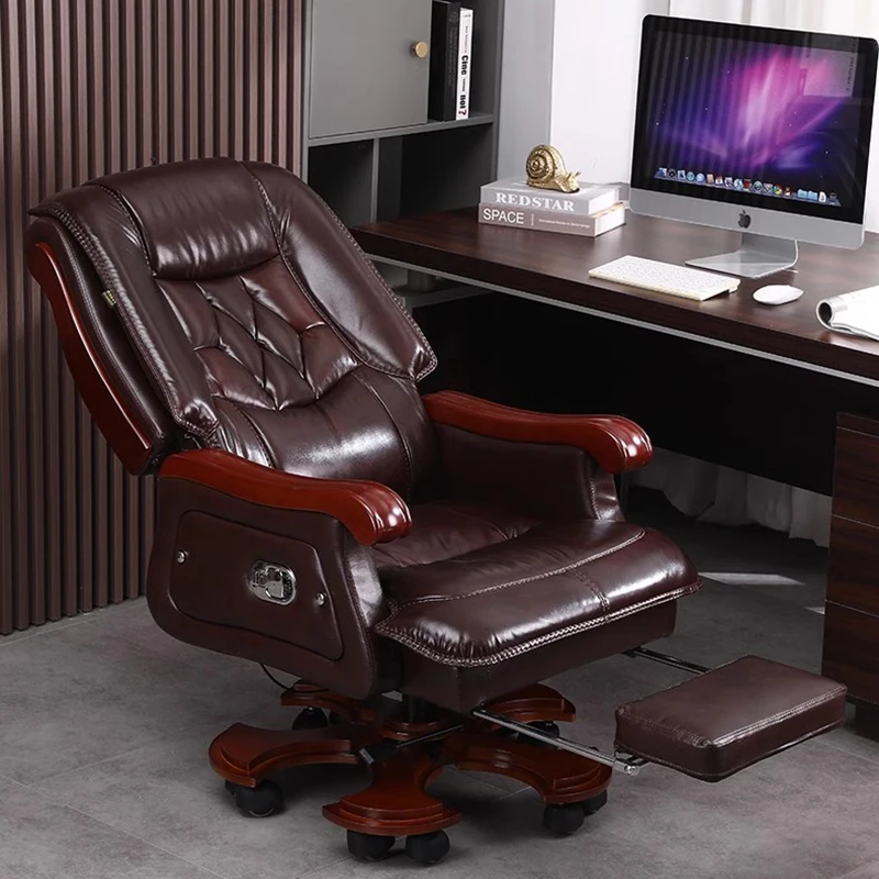 Кожаное офисное кресло-реклайн – обзор и цена Office Furniture First